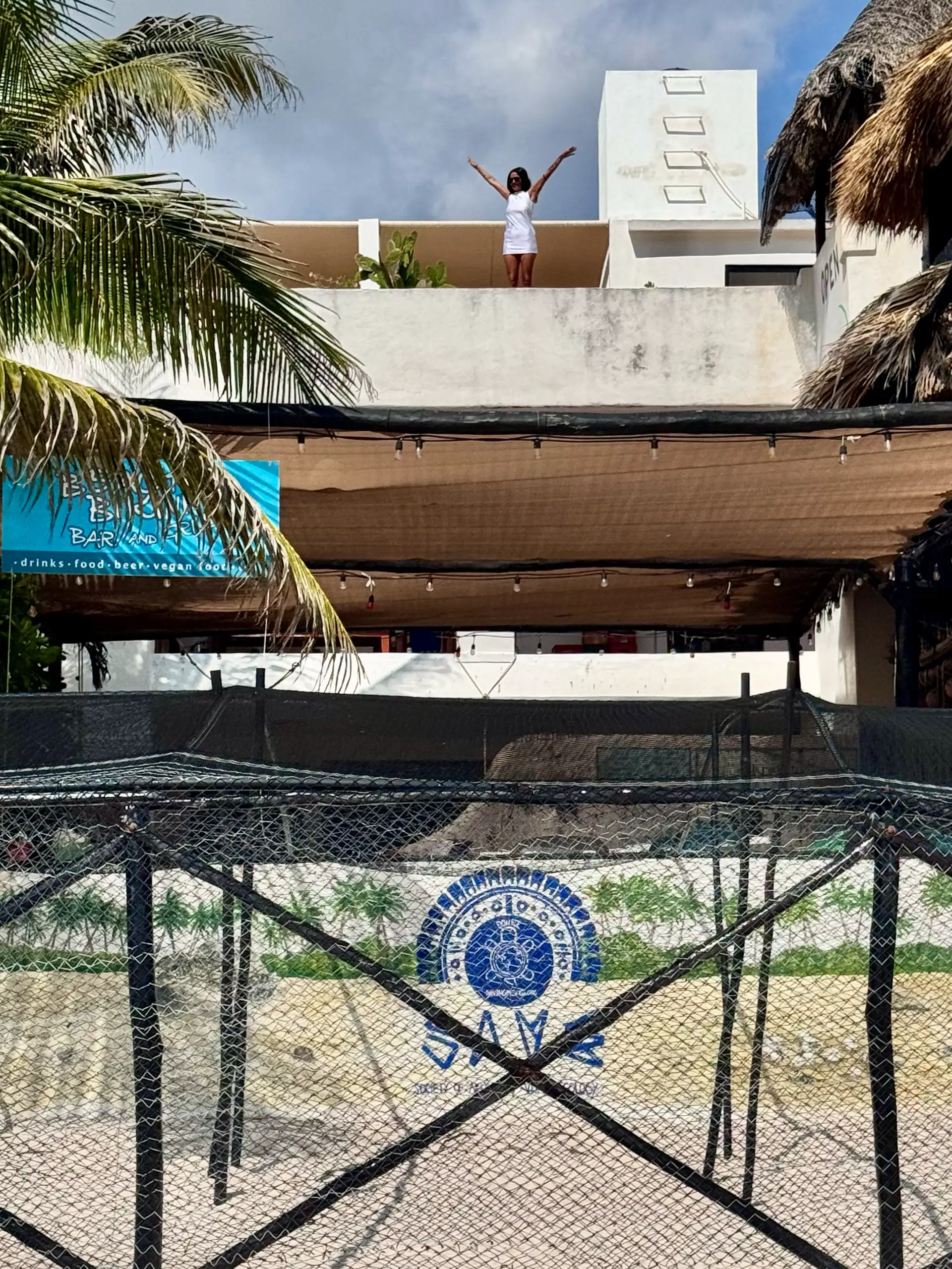 Yaz Ayuso at Aventuras Akumal, home to the SAVE camp